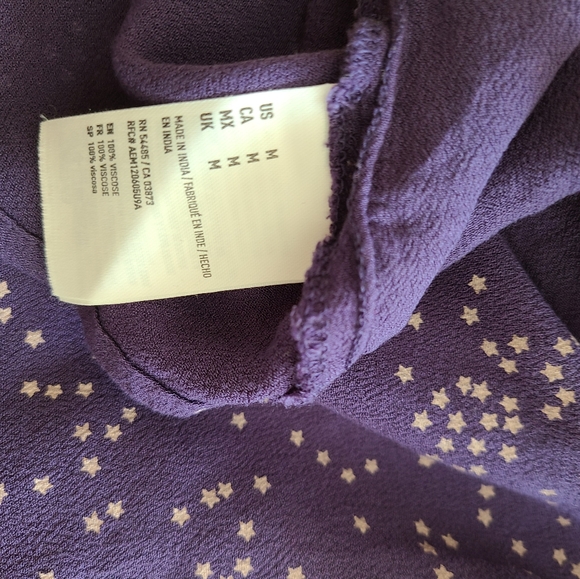 Starry tank top with tie back - Picture 4 of 4